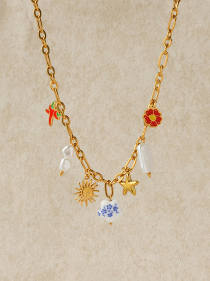 Collier charms Mali