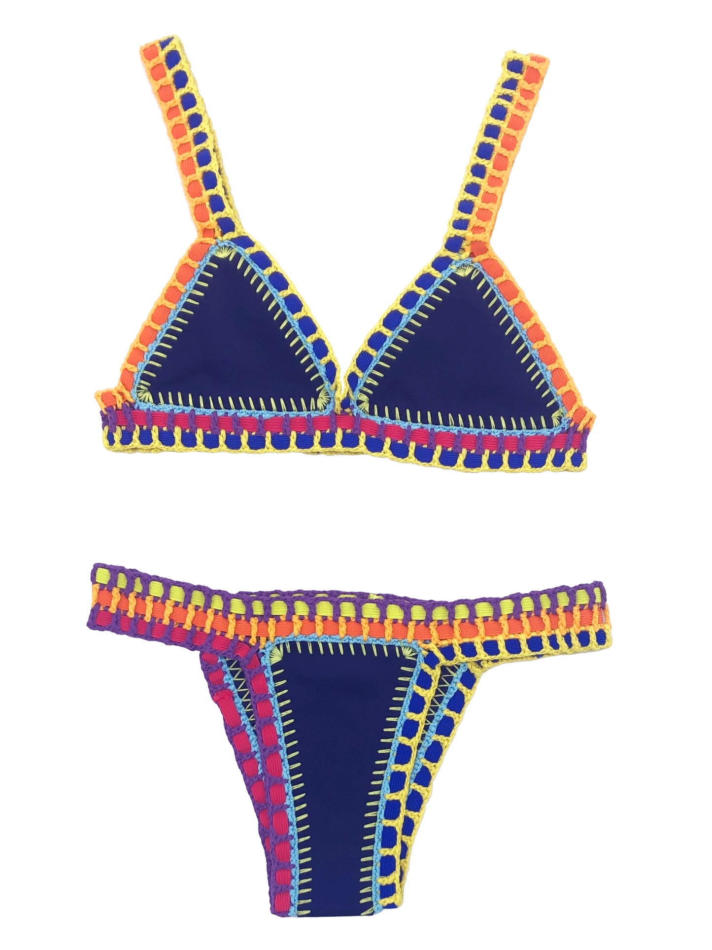 Bikini crochet paises