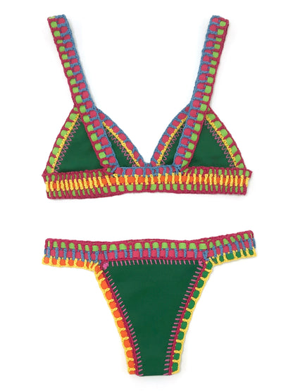 Bikini crochet paises