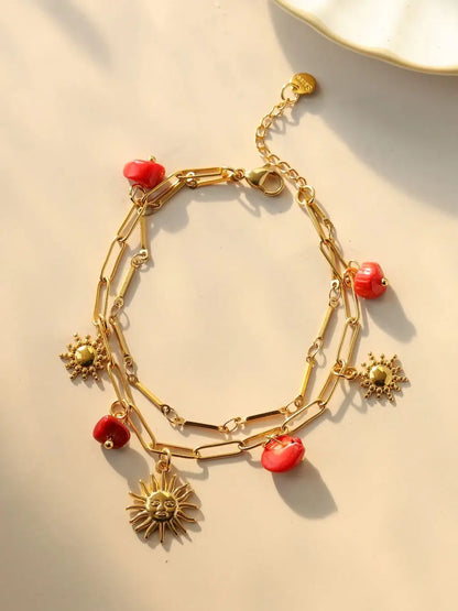 Collier charms Bali